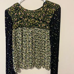 Free People floral top